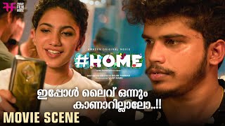 ഇപ്പോൾ ലൈവ് ഒന്നും കാണാറില്ലാലോ..| Home Movie Scene | Sreenath Bhasi | Naslen |