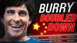 Michael Burry Just Doubled Down on Stocks