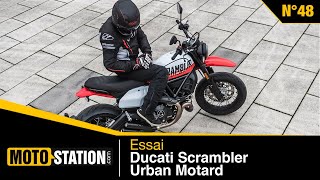 Test Ducati Scrambler Urban Motard : un petit côté Monster ancienne génération