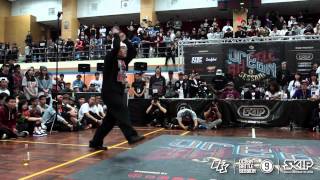 HIPHOP Best16 7 JOY vs TSAI BO | 20150228 OBS Vol.9