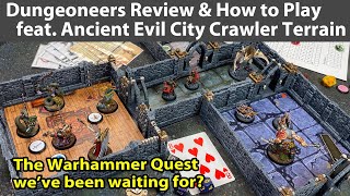 Dungeoneers Review & How to Play feat. Ancient Evil City Crawler Terrain