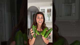 Easy Summer Cucumber Salad Recipe #short