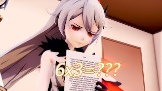 【MMD】When no one knows what 6 x 3 equals