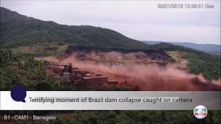 Real Footage, Moment of Brazil dam collapse caught on camera, videos update