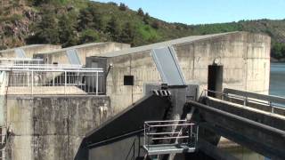 Le barrage de Grangent (Loire - France)