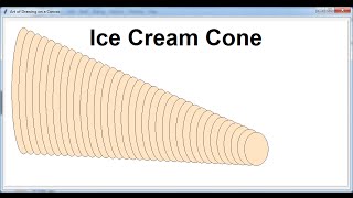 How to draw on a Canvas in Python using for loop