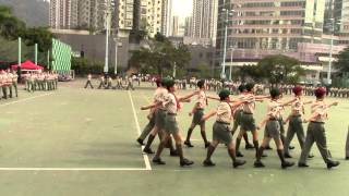 2016 SAHK Footdrill Competition全港童軍步操比賽－March Pass