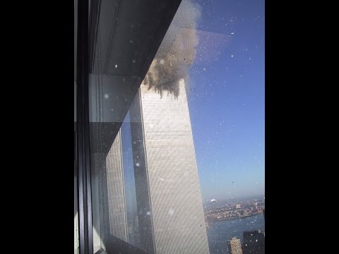 The Only Existing Footage Of 1st Plane Hitting WTC The Only Existing Footage Of 1st Plane Hitting WTC
