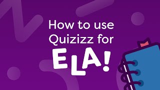 How to use Quizizz for ELA 💜