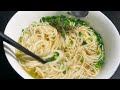 the secret to delicious clear noodle soup—just one step