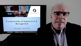 Fundamentals of Supervision \u0026 Management