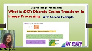 Discrete Cosine transform in Image Processing