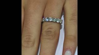 2 ct Round Diamond Wedding Band (Half Way)