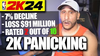 2K PANICKING OVER LOSSES? | NBA 2K24 NEWS UPDATE