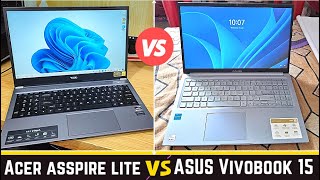 Acer Aspire Lite Ryzen 5 vs ASUS Vivobook 15 | detail comparison (16 GB RAM - 512 GB SSD)