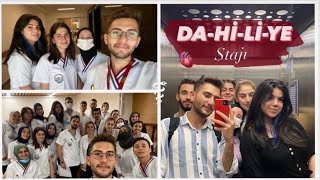 Dahiliye stajı || #nurse #hemşire #staj