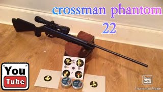 Crossman phantom 22 breakbarrel sub12ftlb