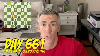 Day 661: Playing chess every day until I reach a 2000 rating