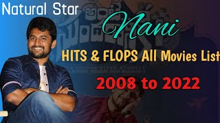Nani Hits and Flops All Movies List 2008 Upto 2022 Ante Sundaraniki