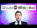 Zoho Mail Vs G Suite 2024 ❇️ Pros and Cons Review Comparison (Which One Is Better?)