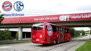 Ankunft in der Allianz Arena | FC Bayern - Schalke 04