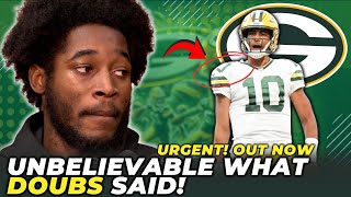 ⚠️⚠️MUST SEE: SEE HOW DOUBS CAN CHANGE EVERYTHING IN THE PACKERS! GREEN BAY PACK