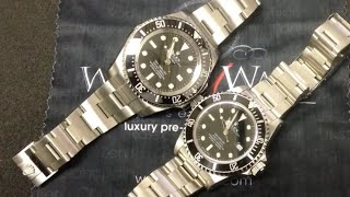 Rolex Sea-Dweller 16600 and DeepSea 116660 Luxury Watch Comparison