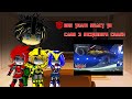 Bee Team react to Cars 3 McQueen Crash Scene || Gacha Club