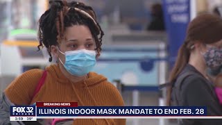 Illinois indoor mask mandate to end Feb. 28