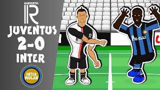 ⚫Juventus 2-0 Inter Milan🔵 (Parody Serie A Highlights Ramsey Dybala goal Ronaldo )