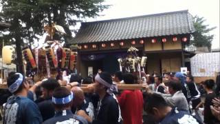 牟礼神明社 大祭（東京都三鷹市）2015年10月4日