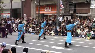 銀輪舞隊(東京よさこい2011・アゼリア通り)