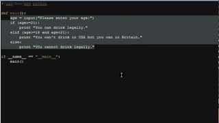Python Programming Tutorial - Part 5 - Conditionals