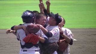 【高校野球】中京学院大中京・優勝の瞬間『第６２回全国高校軟式野球選手権大会・決勝』