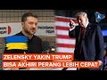 Zelensky Yakin Perang Rusia-Ukraina Berakhir Lebih Cepat di Bawah Trump