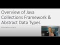 Overview of Java Collections Framework and Abstract Data Types