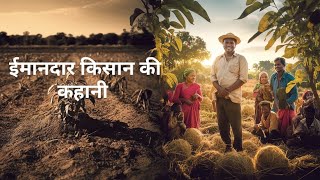 ईमानदार किसान की कहानी मेहनत और ईमानदारी का परिचय l moral stories imandar kisan hindi story