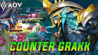 AoV : KILL'GROTH GAMEPLAY | COUNTER GRAKK - ARENA OF VALOR