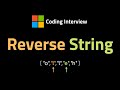 Reverse String - LeetCode 344 - Coding Interview Questions