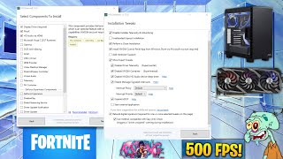 Best NVCleanstall settings for 0 delay on PC! 🖥️🔥 #nvidia #fortnite #tweaks