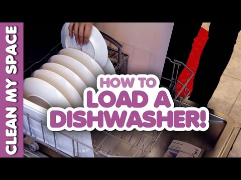How to Load A Dishwasher! (Clean My Space) How to Load A Dishwasher! (Clean My Space)