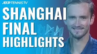 Medvedev Beats Zverev To Win Second Straight Masters 1000 Title! | Shanghai 2019 Final Highlights