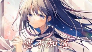 Nightcore - 他不知道【戴羽彤】(中文歌詞Lyrics)