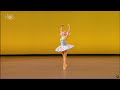 anastasia yarmash belarus paquita variation xiv moscow ballet competition junior round 3