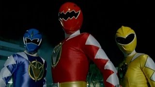 First Morph and Fight | E2 Day of the Dino | Dino Thunder | Power Rangers Official
