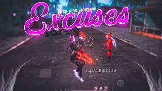 Excuses Free Fire Montage | free fire song status | free fire love status | free fire status