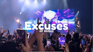 Excuses Live | London 2022 | AP Dhillon Gurinder Gill Shinda Kahlon