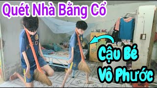 Ai Cũng Hết Hồn Khi Thấy Cháu Huy Tàn Phế Làm Việc Quét Nhà Bằng Cổ / Thuận Phạm