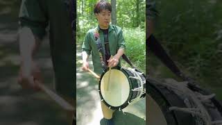 【森と太鼓】#shorts#太鼓#taiko#drums#リズム#和太鼓#taiko#かつぎ桶太鼓#加藤拓哉