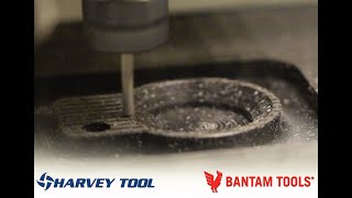 Micro Machining Delrin on our Bantam Tools Desktop PCB Milling Machine!